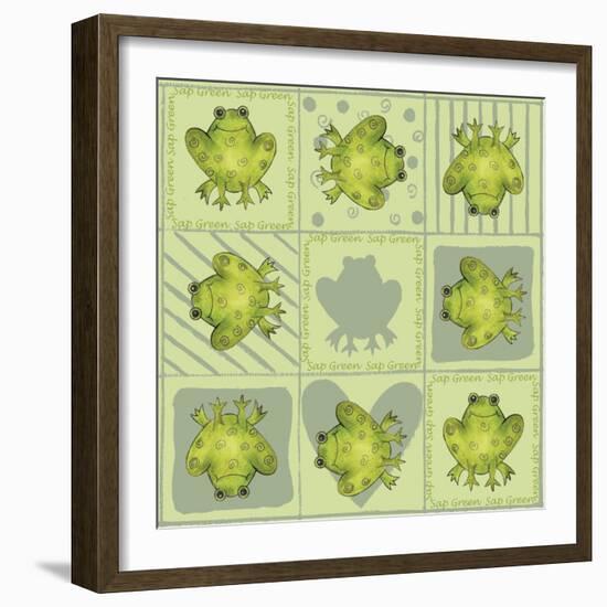 Sap Green-Maria Trad-Framed Giclee Print