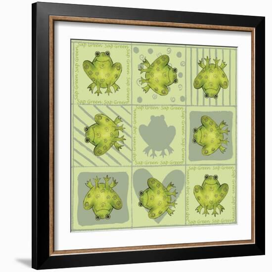 Sap Green-Maria Trad-Framed Giclee Print