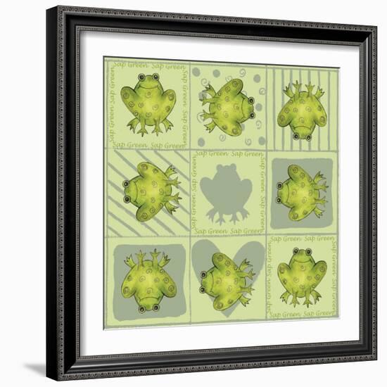 Sap Green-Maria Trad-Framed Giclee Print