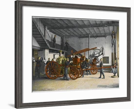 Sapeurs-Pompiers-null-Framed Photographic Print