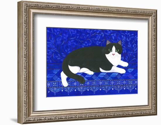 Saphire the Cat-Isabelle Brent-Framed Photographic Print