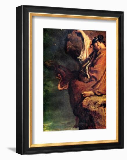 Sapho-Theodore Chasseriau-Framed Giclee Print