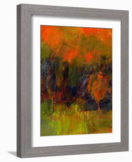 Sapling-Lou Wall-Framed Giclee Print