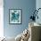 Sapphire Blooms II-Cat Tesla-Framed Giclee Print displayed on a wall