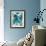 Sapphire Blooms II-Cat Tesla-Framed Giclee Print displayed on a wall