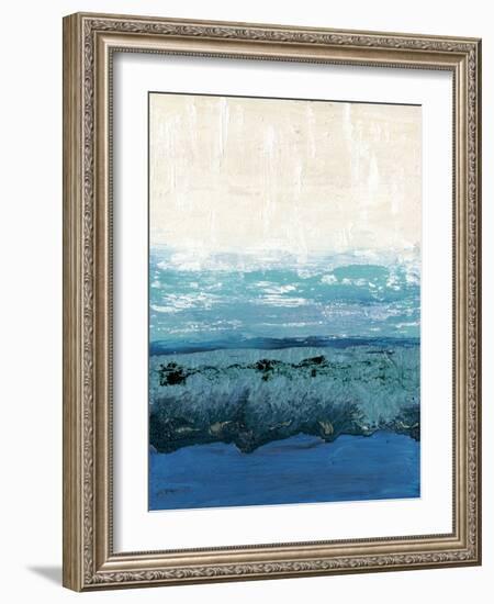 Sapphire Cove I-Alicia Ludwig-Framed Art Print