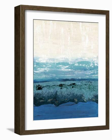 Sapphire Cove I-Alicia Ludwig-Framed Art Print