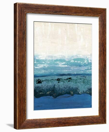 Sapphire Cove I-Alicia Ludwig-Framed Art Print