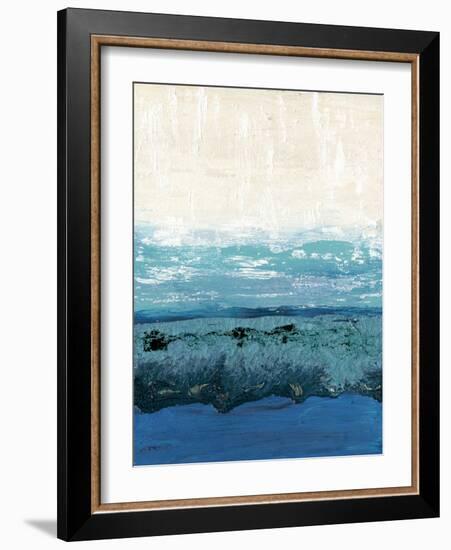 Sapphire Cove I-Alicia Ludwig-Framed Art Print