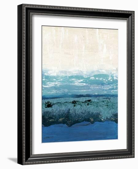 Sapphire Cove I-Alicia Ludwig-Framed Art Print