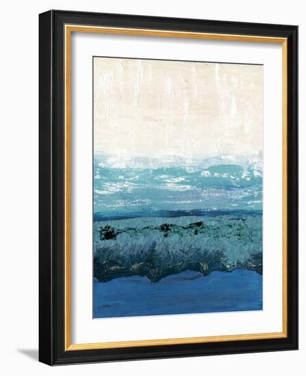 Sapphire Cove I-Alicia Ludwig-Framed Art Print