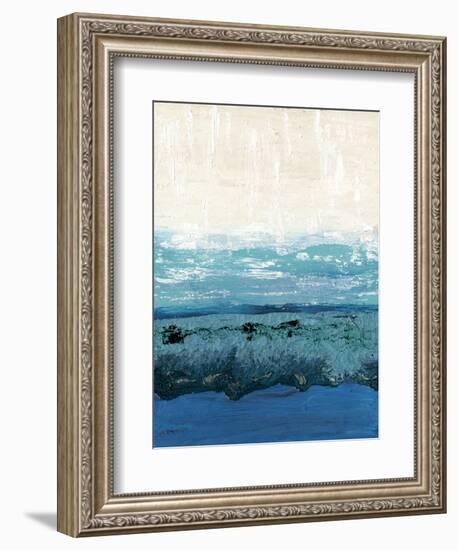 Sapphire Cove I-Alicia Ludwig-Framed Art Print