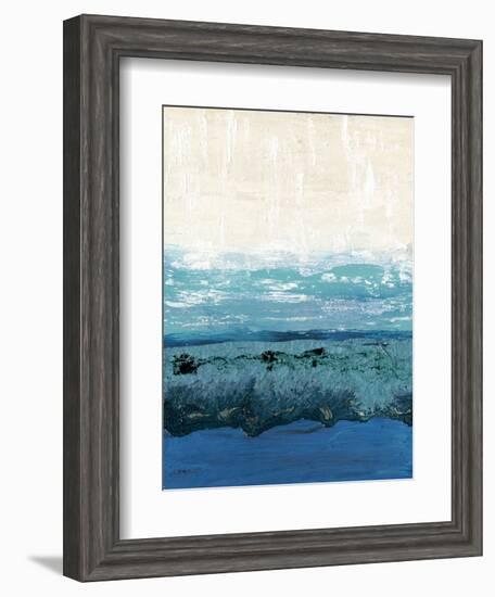 Sapphire Cove I-Alicia Ludwig-Framed Art Print