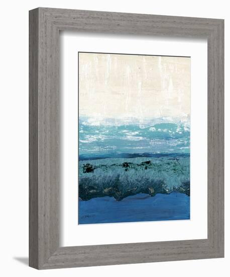 Sapphire Cove I-Alicia Ludwig-Framed Art Print