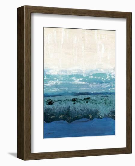 Sapphire Cove I-Alicia Ludwig-Framed Art Print