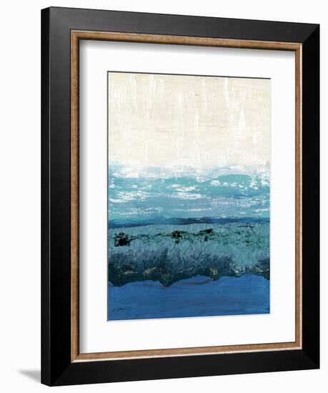 Sapphire Cove I-Alicia Ludwig-Framed Art Print