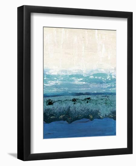 Sapphire Cove I-Alicia Ludwig-Framed Art Print