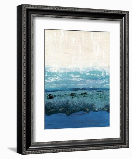 Sapphire Cove I-Alicia Ludwig-Framed Art Print