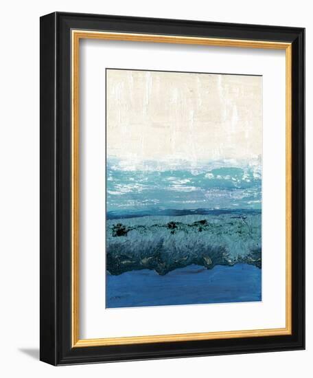 Sapphire Cove I-Alicia Ludwig-Framed Art Print