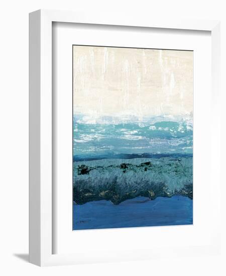 Sapphire Cove I-Alicia Ludwig-Framed Premium Giclee Print