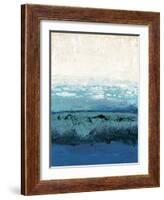 Sapphire Cove II-Alicia Ludwig-Framed Art Print