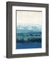 Sapphire Cove II-Alicia Ludwig-Framed Art Print
