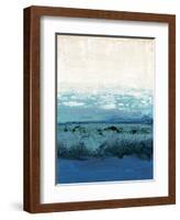 Sapphire Cove II-Alicia Ludwig-Framed Art Print