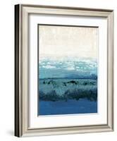 Sapphire Cove II-Alicia Ludwig-Framed Art Print