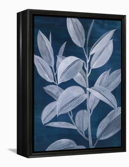 Sapphire Ficus II-Grace Popp-Framed Stretched Canvas