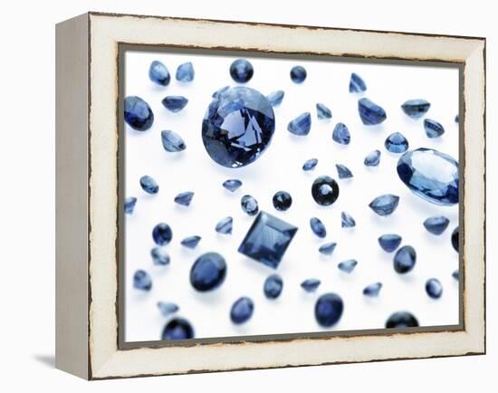 Sapphire Gemstones-Lawrence Lawry-Framed Premier Image Canvas