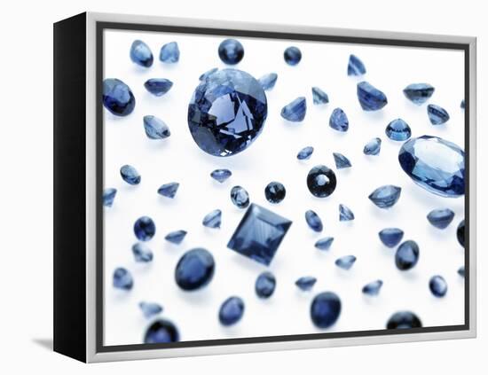 Sapphire Gemstones-Lawrence Lawry-Framed Premier Image Canvas