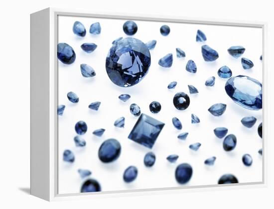 Sapphire Gemstones-Lawrence Lawry-Framed Premier Image Canvas