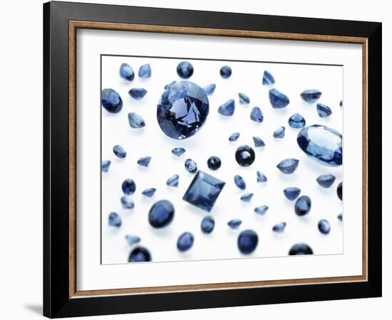 Sapphire Gemstones-Lawrence Lawry-Framed Photographic Print