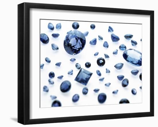 Sapphire Gemstones-Lawrence Lawry-Framed Photographic Print