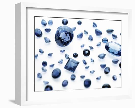 Sapphire Gemstones-Lawrence Lawry-Framed Photographic Print