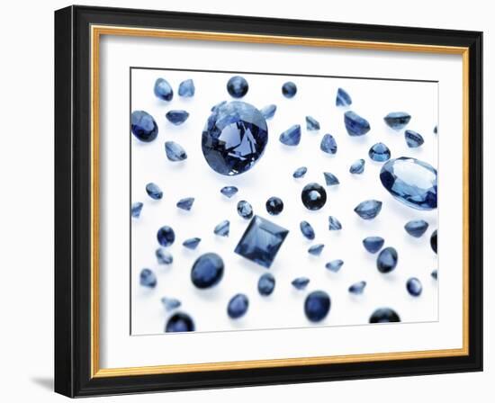 Sapphire Gemstones-Lawrence Lawry-Framed Photographic Print