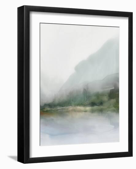 Sapphire Lake II-Ian C-Framed Art Print