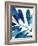 Sapphire Stems I-Asia Jensen-Framed Art Print