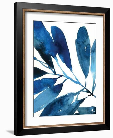 Sapphire Stems I-Asia Jensen-Framed Art Print