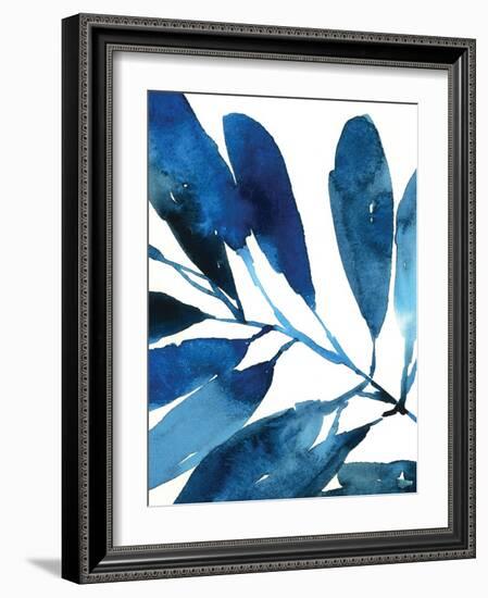 Sapphire Stems I-Asia Jensen-Framed Art Print