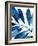 Sapphire Stems I-Asia Jensen-Framed Art Print