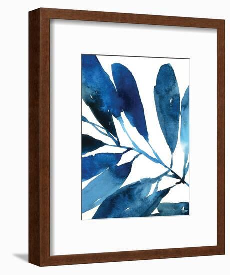 Sapphire Stems I-Asia Jensen-Framed Art Print