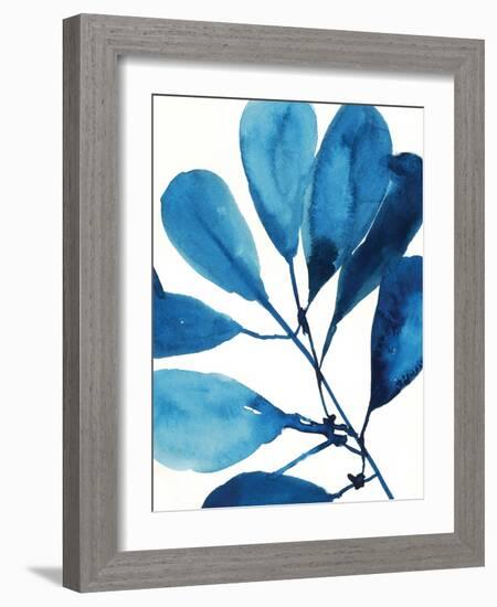 Sapphire Stems II-Asia Jensen-Framed Art Print