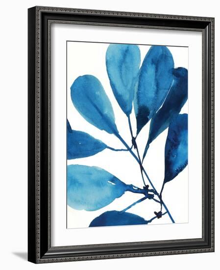 Sapphire Stems II-Asia Jensen-Framed Art Print