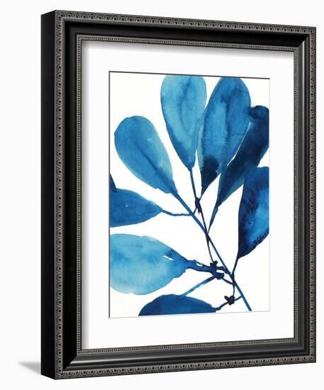 Sapphire Stems II-Asia Jensen-Framed Art Print