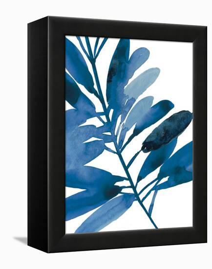 Sapphire Stems III-Asia Jensen-Framed Stretched Canvas