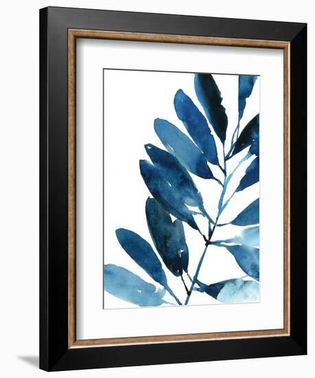 Sapphire Stems IV-Asia Jensen-Framed Art Print