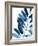 Sapphire Stems IV-Asia Jensen-Framed Art Print