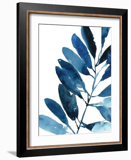 Sapphire Stems IV-Asia Jensen-Framed Art Print