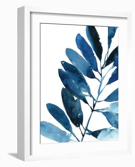 Sapphire Stems IV-Asia Jensen-Framed Art Print